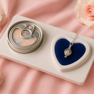 Perła w Muszli "La Perle Secrète" – Zestaw Prezentowy z Naszyjnikiem